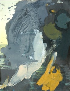 Erik de bree, Improved Photograph #13, 2011, oil on paper, 23 x 29 cm